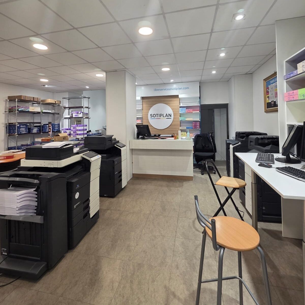 Accueil Sotiplan Limoges et copieurs