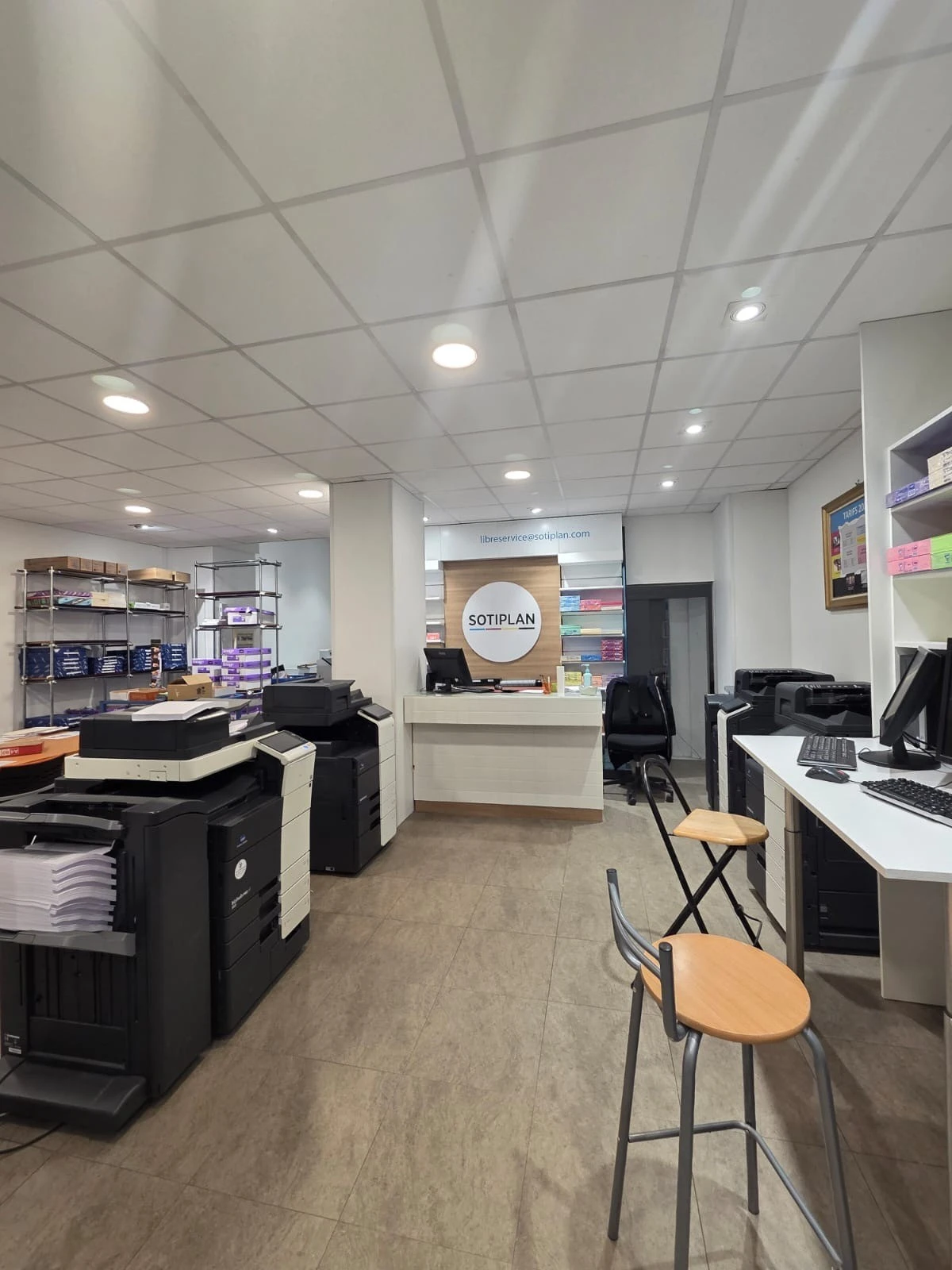 Accueil Sotiplan Limoges et copieurs